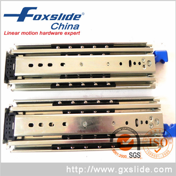 76mm width heavy duty drawer slides for CNC machining use hot sale in USA