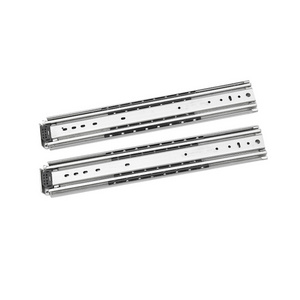 Low profile drawer slide 3 fold 76 mm tool less drawer slide undermount drawer slide push open