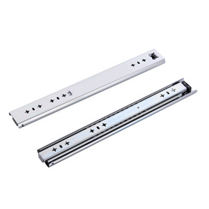 High loading 53mm heavy duty drawer slide 1200mm long 250lbs full extension ball bearing slide rails for cabinet