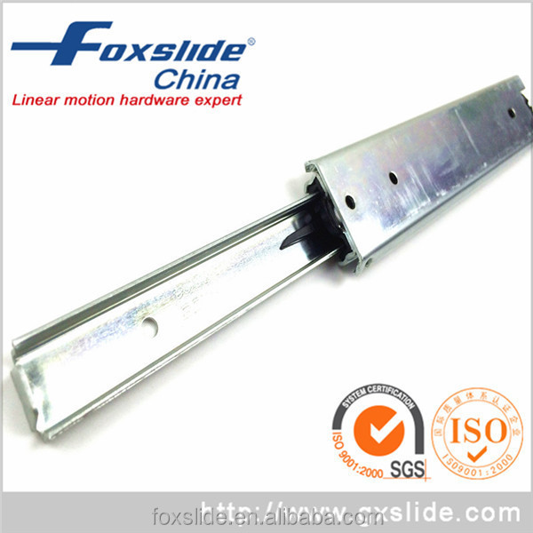 Foxside 35mm Width dtc 533l Telescopic Ball Bearing Drawer Slides Stainless Steel Drawer Slide 400mm