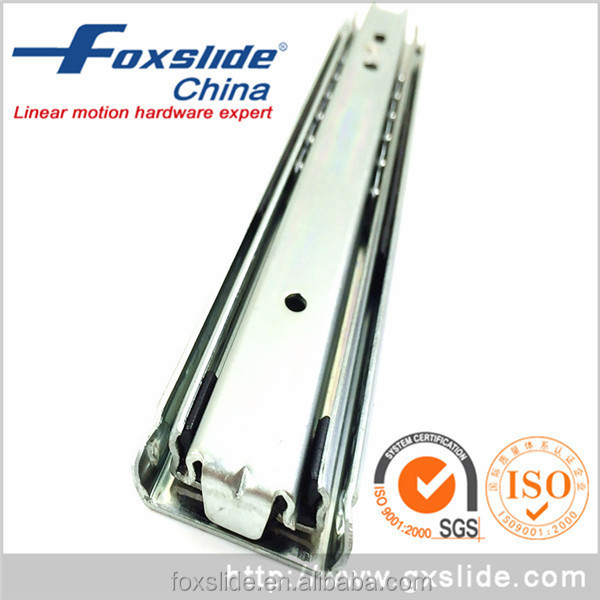 Foxside 35mm Width dtc 533l Telescopic Ball Bearing Drawer Slides Stainless Steel Drawer Slide 400mm