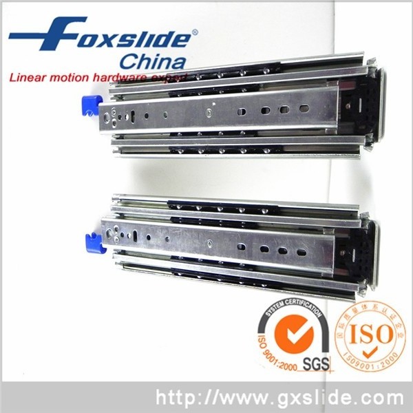 Foxslide 1000mm Long 227kg Non Locking Telescopic Channel Manufacturing Heavy Duty Sliding Door Roller Tool Box Drawer Slides