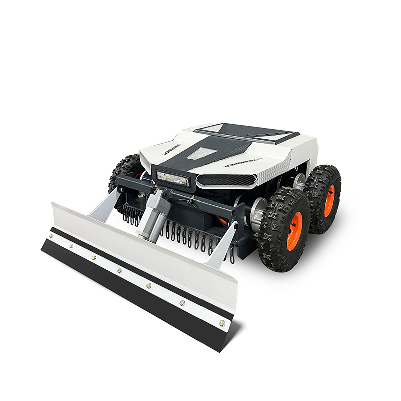 GC-400 China Smart Electric Zero Turn Battery Operated  4 Wheel Grass Cutting Robot Remote Control RC Lawn Mower with CE EPA