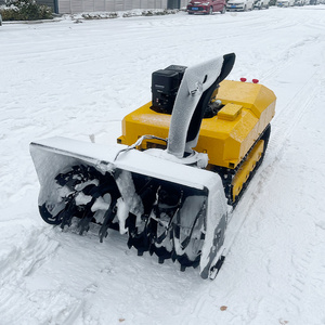 CX-1000 Remote Controlled Loncin 420CC Street Gasoline Snow Sweeper Machine for Sale Snow Blower