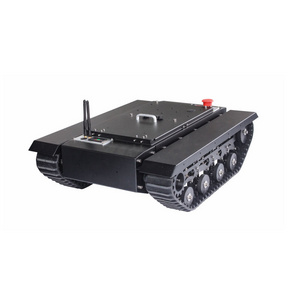 TR500S 50kg Payload  RC Tank Crawler Robot Chassis Stair Rubber Track Chassis with DC Brushless Motor