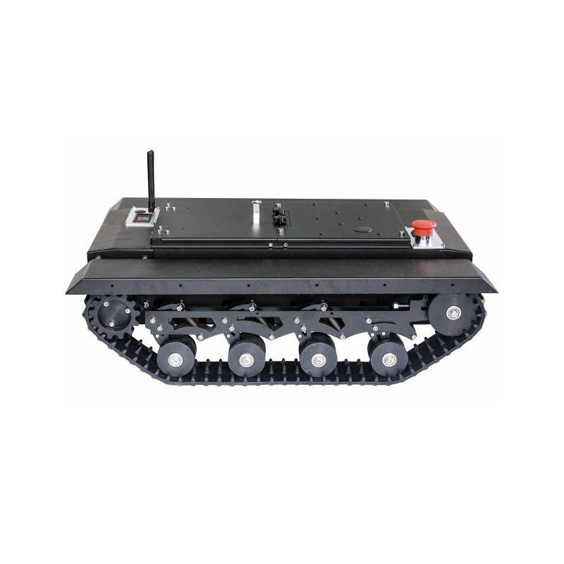 TR500S Remote Control Robot Chassis Robot Rubber Track Tank Platform Crawler Chassis