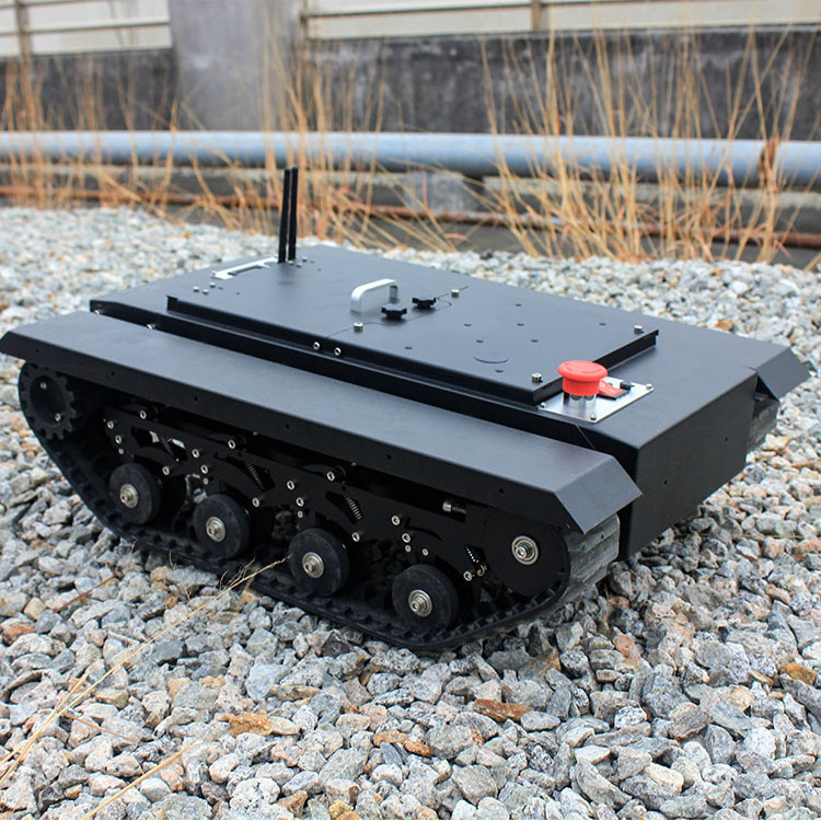 TR500S Remote Control Robot Chassis Robot Rubber Track Tank Platform Crawler Chassis