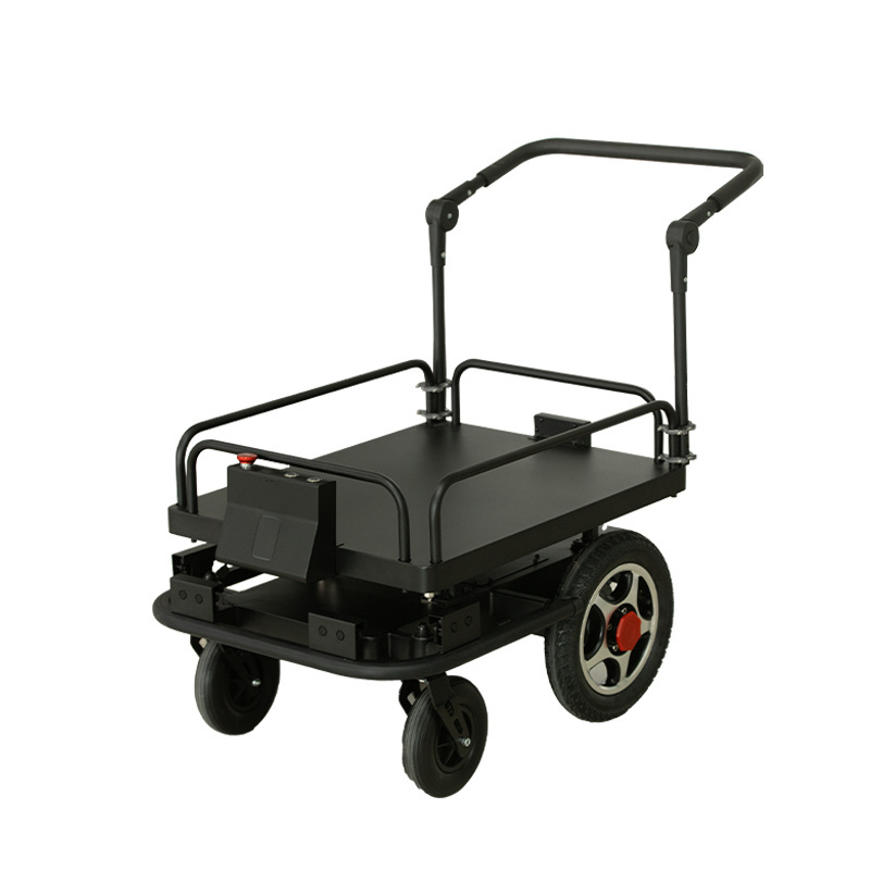 FOLO-200 Custom Mini Electric Lawn Utility Hand Garden Trolley Cart Remote Control Automatic Human Following Trolley Robot