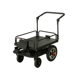 FOLO-200 Wholesale Custom Supermarket Shopping Cart Trolley Automatic Following Trolley Robot