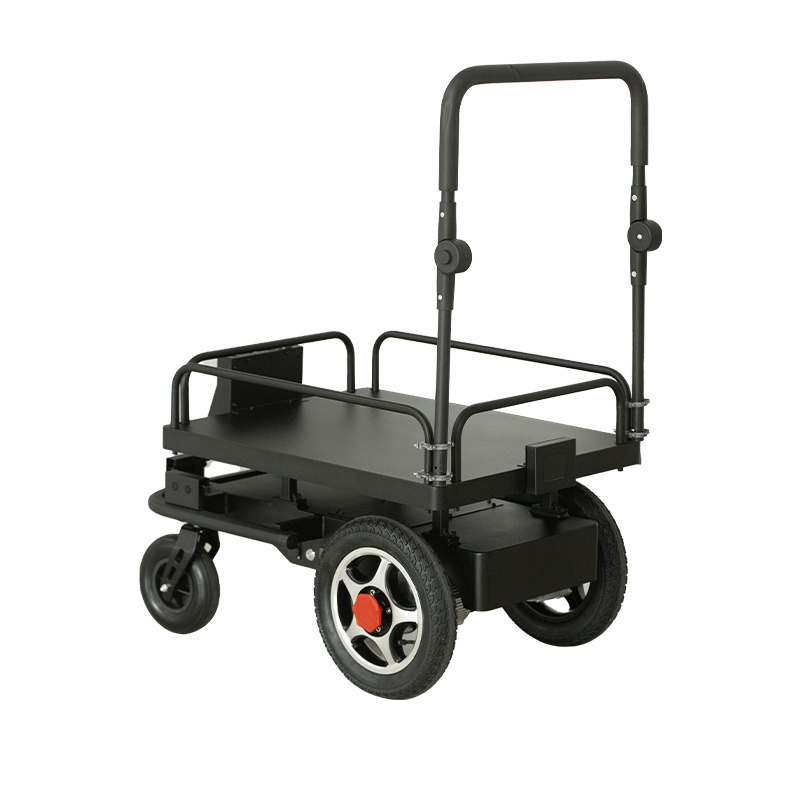 FOLO-200 Custom Mini Electric Lawn Utility Hand Garden Trolley Cart Remote Control Automatic Human Following Trolley Robot