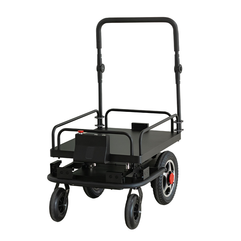 FOLO-200 Custom Mini Electric Lawn Utility Hand Garden Trolley Cart Remote Control Automatic Human Following Trolley Robot