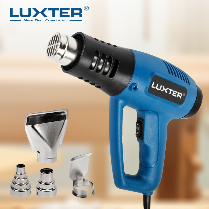 LUXTER Temperature Heatgun 1500W 120V Hent Gun Hot Air Gun With Accessor