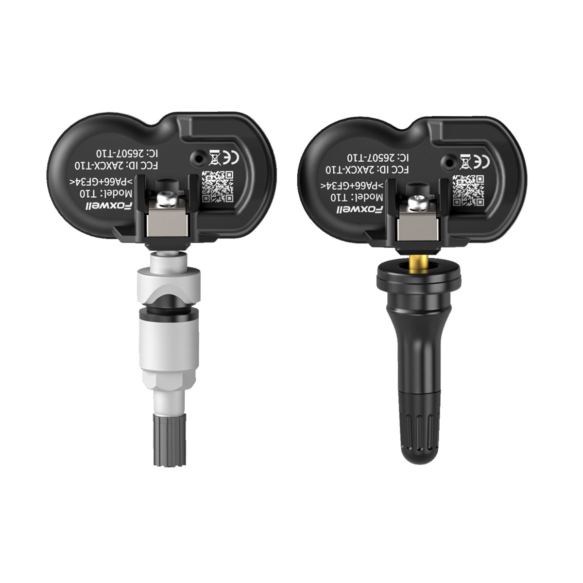 98% Global Cars Coverage Universal Programmable TPMS Sensor 315Mhz 433.92Mhz Programmable Tire Pressure Sensors Foxwell T10