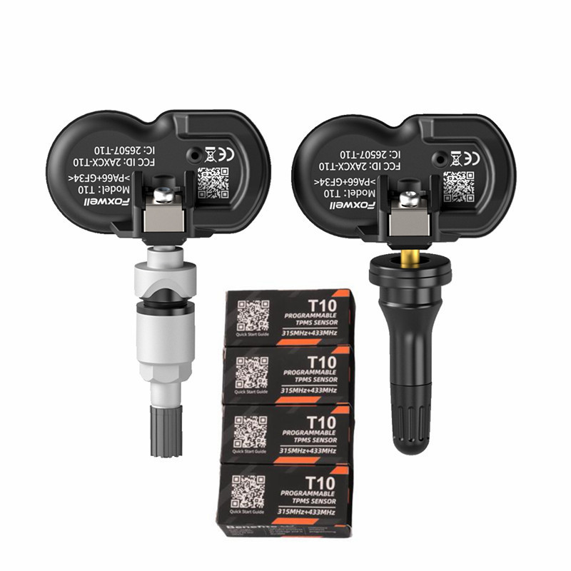 TPMS Auto Car Parts Tire Pressure Sensor Wireless Dual Frequency 315Mhz 433Mhz TPMS Sensors