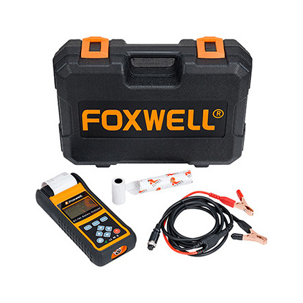 FOXWELL BT780 Hot Sale 12V 24V Car Battery Tester With Printer Car Diagnostic Tool Automotive Batter Tester Car Battery Analyzer