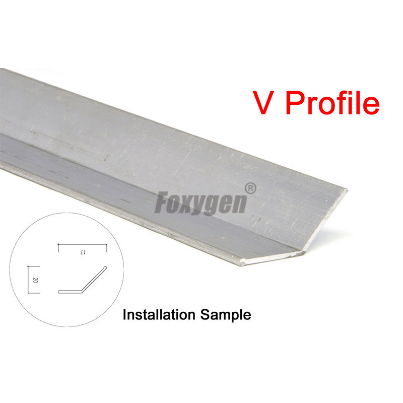 interior wall mounted pvc dropped ceiling film installation tools H aluminum pvc stretch ceiling profiles