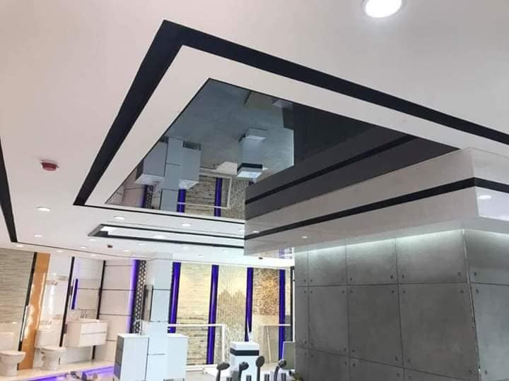 pvc ceiling film of msd 1.5-5m  White glossy/mat/satin for decoration ceiling sky wall paper flexible ceiling tiles