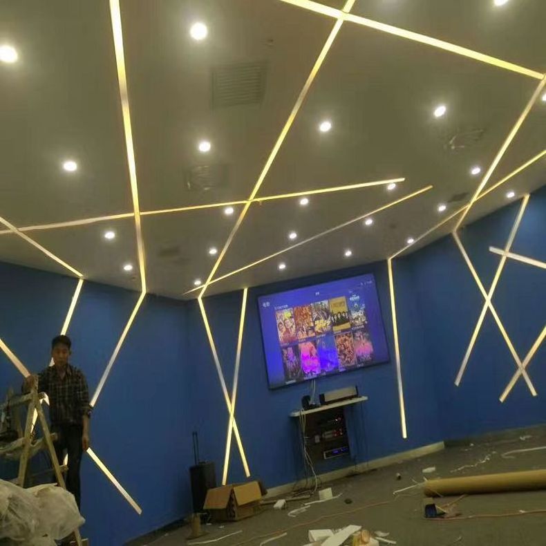 Waterproof 3D Pvc Foam Bamboo Ceiling Panels Wpc Board