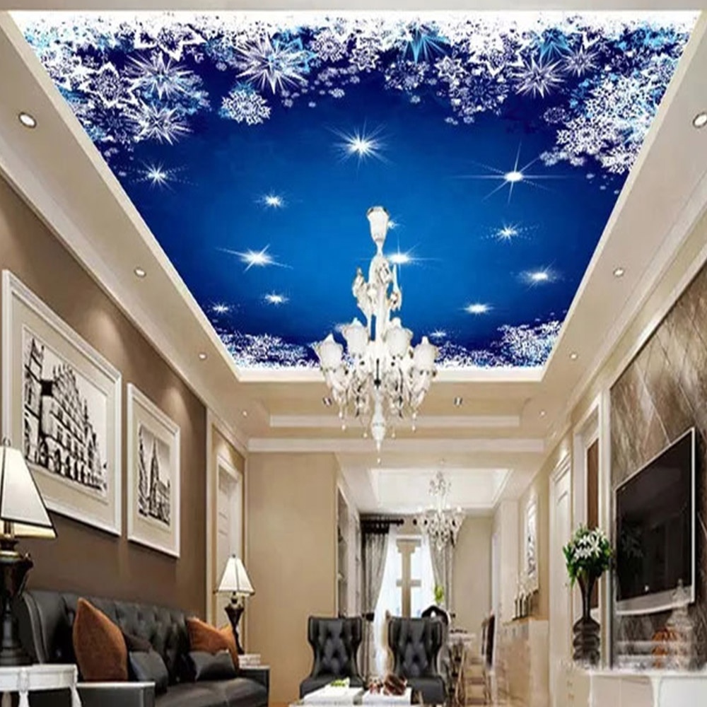 factory supplying with good quality  New ceiling tiles pvc stretch 3d ceiling