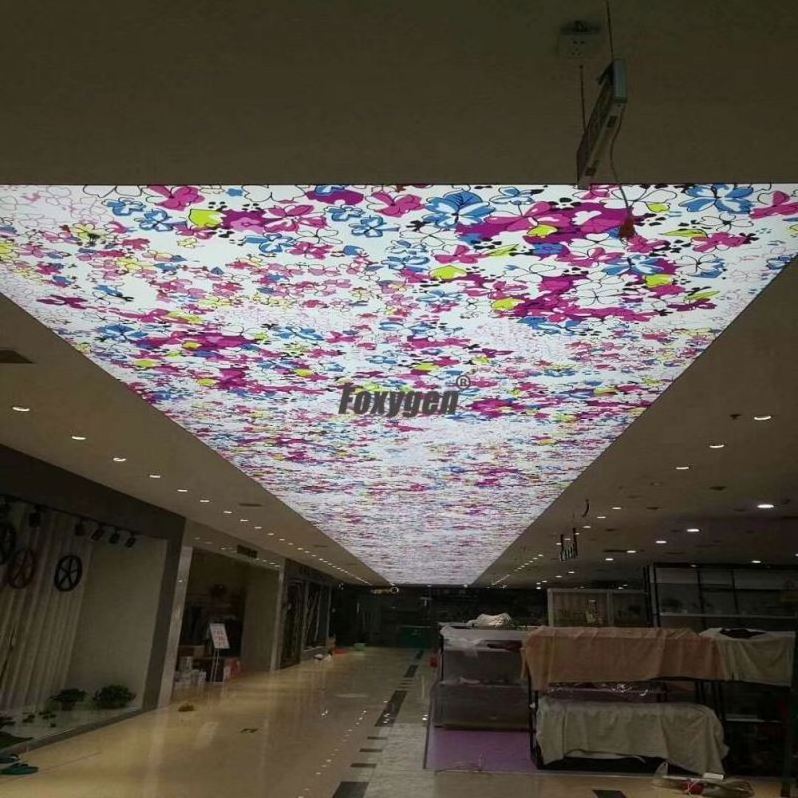 Super September Most Popular Factory Price Translucent Film Coffered Ceiling