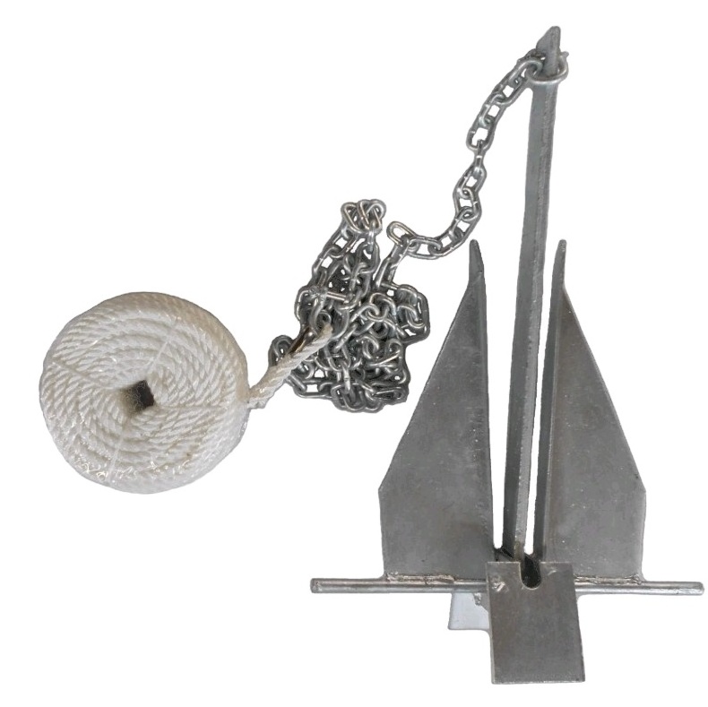 Boat Accessories Hot Galvanized Danforth Anchor Marine Galvanized Fluke Anchor Kit