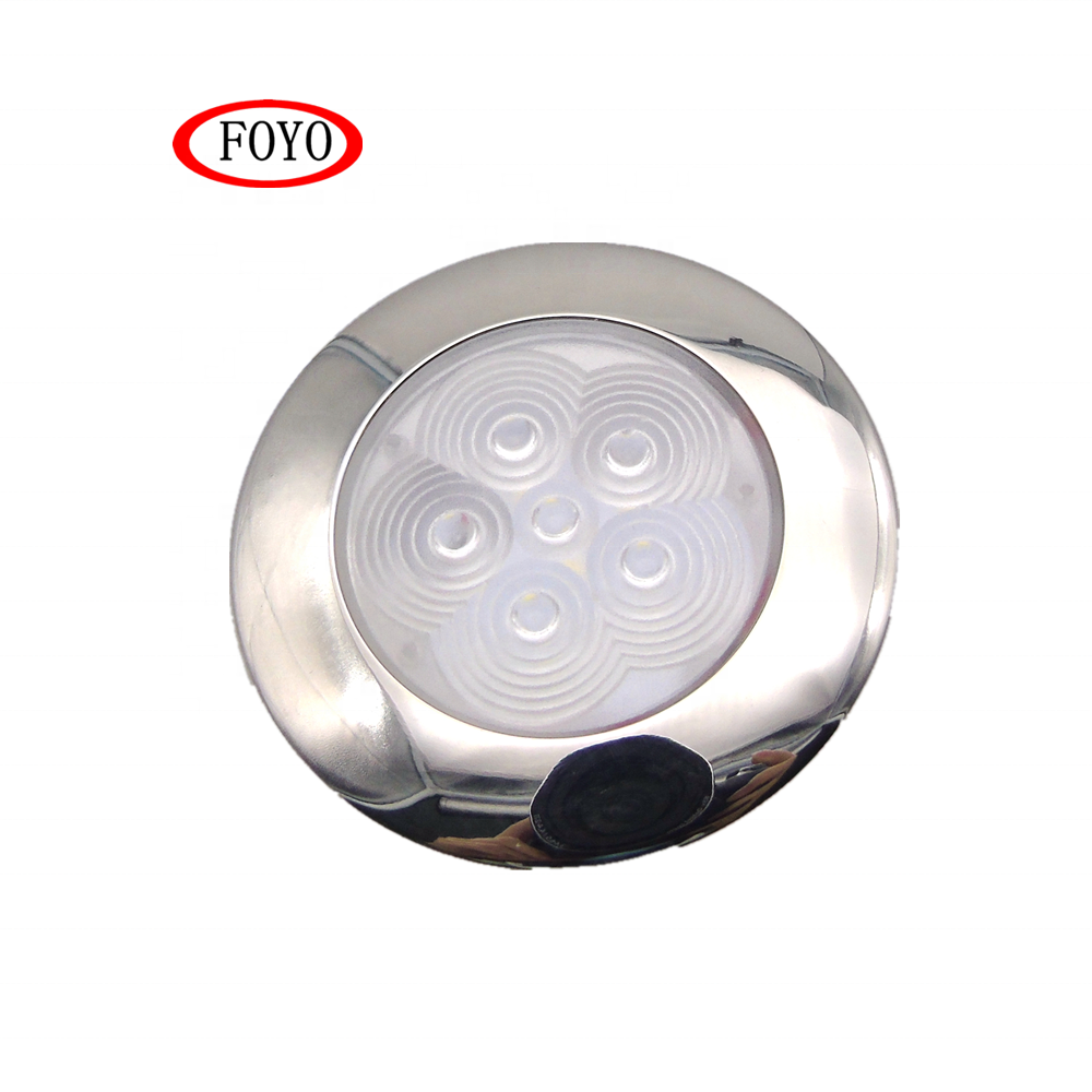 12V Marine Boat LED Ceiling Dome Light Car Interior Lamp for RV Motorhome Accessories Cool White