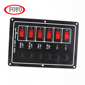 Foyo boat parts and accessories marine switch panel