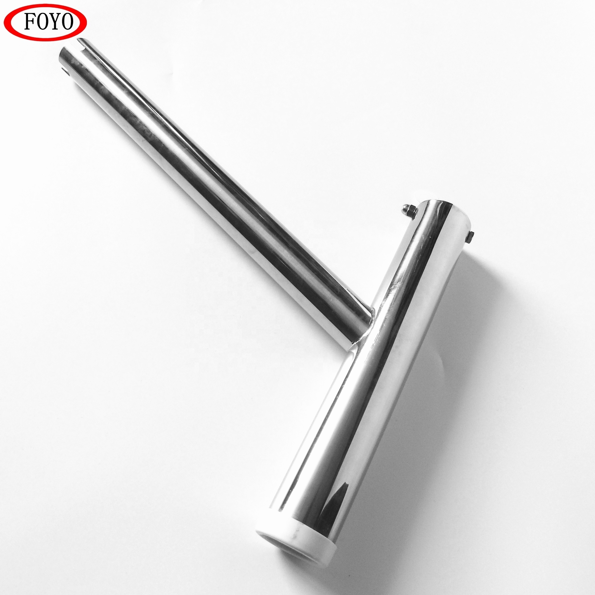 Foyo Brand High Polished Boat Accessories 304 Stainless Steel Boat Fishing Rod Holder Outrigger Rod Holders for Yacht and Kayak