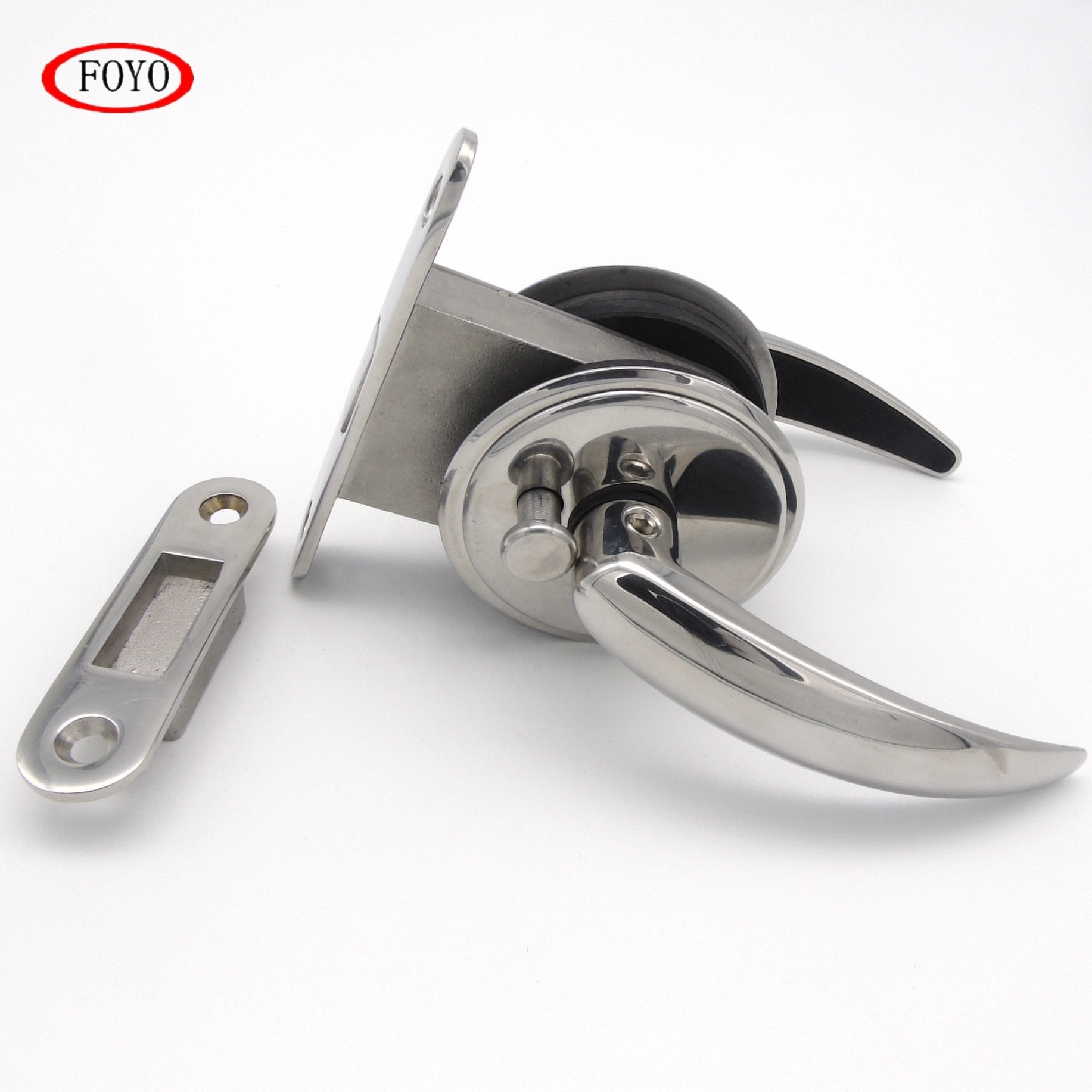 Foyo Brand High Polished Boat Accessories Stainless Steel Mag Door Latch for Boat and Yacht and Kayak