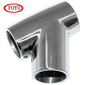 Foyo Brand Hot Sale Marine Hardware Universal Tee for 1" O.D. Tube  for Boat and Yacht and Pools and Kayak