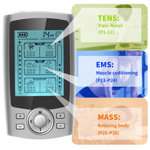 Digital tens unit care rehab 7000 with 36mode TENS+EMS+Massage