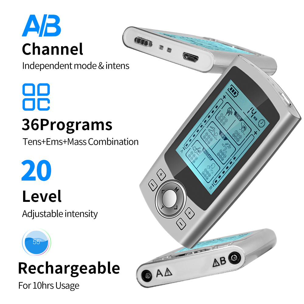 Digital tens unit care rehab 7000 with 36mode TENS+EMS+Massage