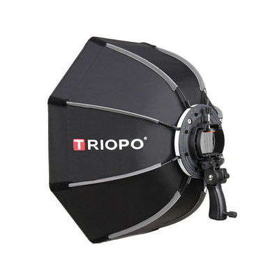 TRIOPO 65cm KX65CM Octagon Umbrella Softbox Soft box for Godox AD200 V1 Speedlite Flash Light photography studio accessories