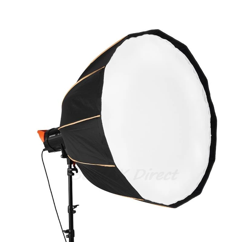 YB P70 P90 70CM 90CM 35.4 inch Parabolic Umbrella Softbox Quickly Release Parabolic Deep Softbox for Bowens Mount Studio Flash