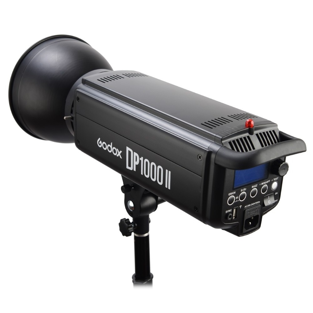 GODOX DP1000II DP Series Bowen Mount flash light 1000W Built-in 2.4G Wireless System Photo Studio Strobe Flash Light 110V 220V