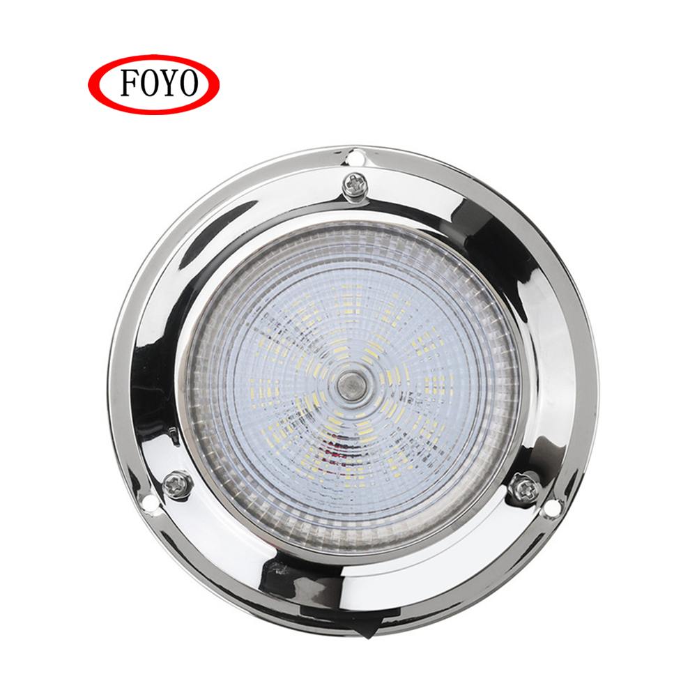 Surface Mount DC 12V 2835 Led Ceiling Light  3.6W Round Marine Dome Light