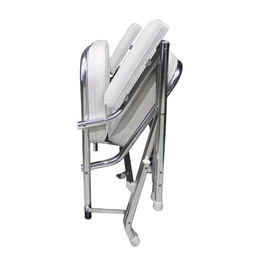 304 Stainless Steel White Boat Deck chair Folding Deck Chair