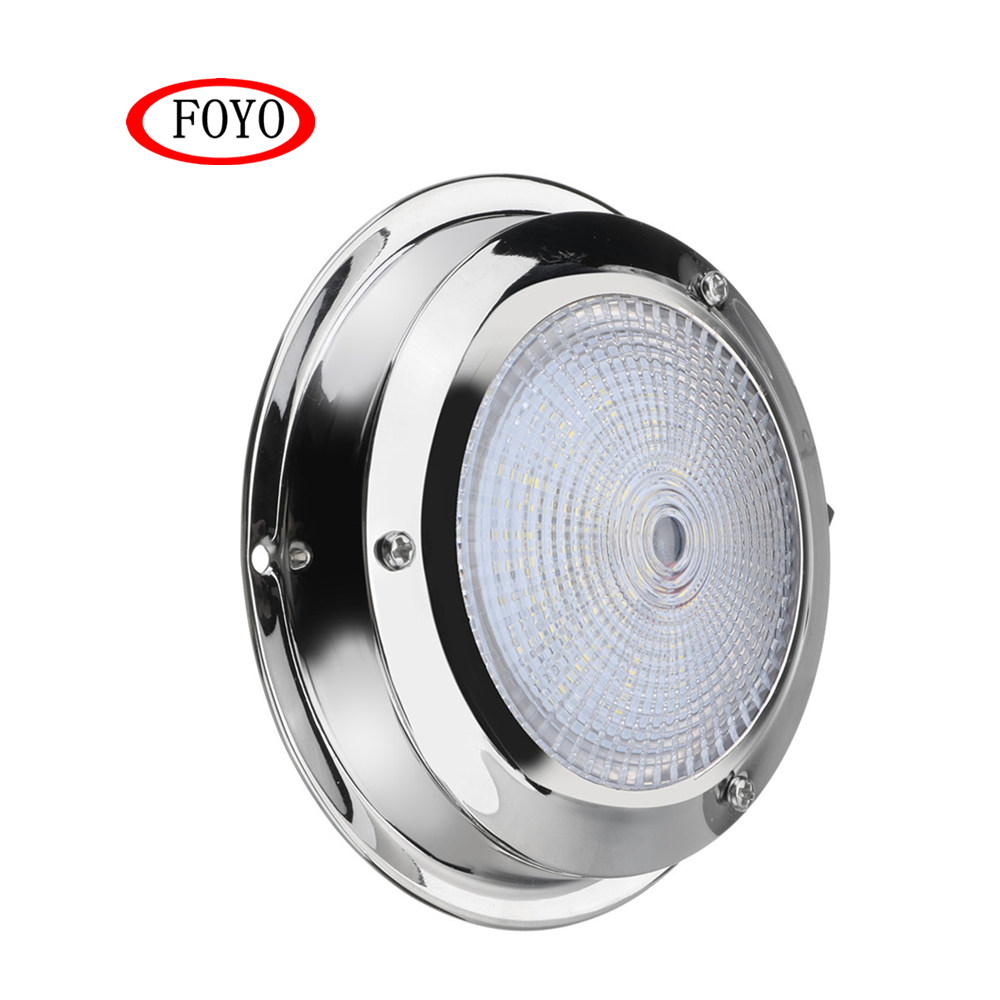 Surface Mount DC 12V 2835 Led Ceiling Light  3.6W Round Marine Dome Light