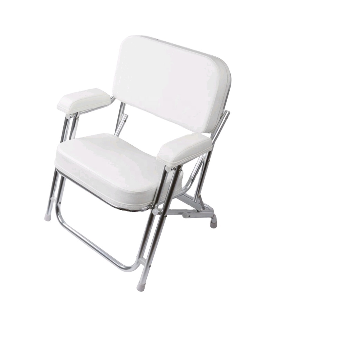 304 Stainless Steel White Boat Deck chair Folding Deck Chair