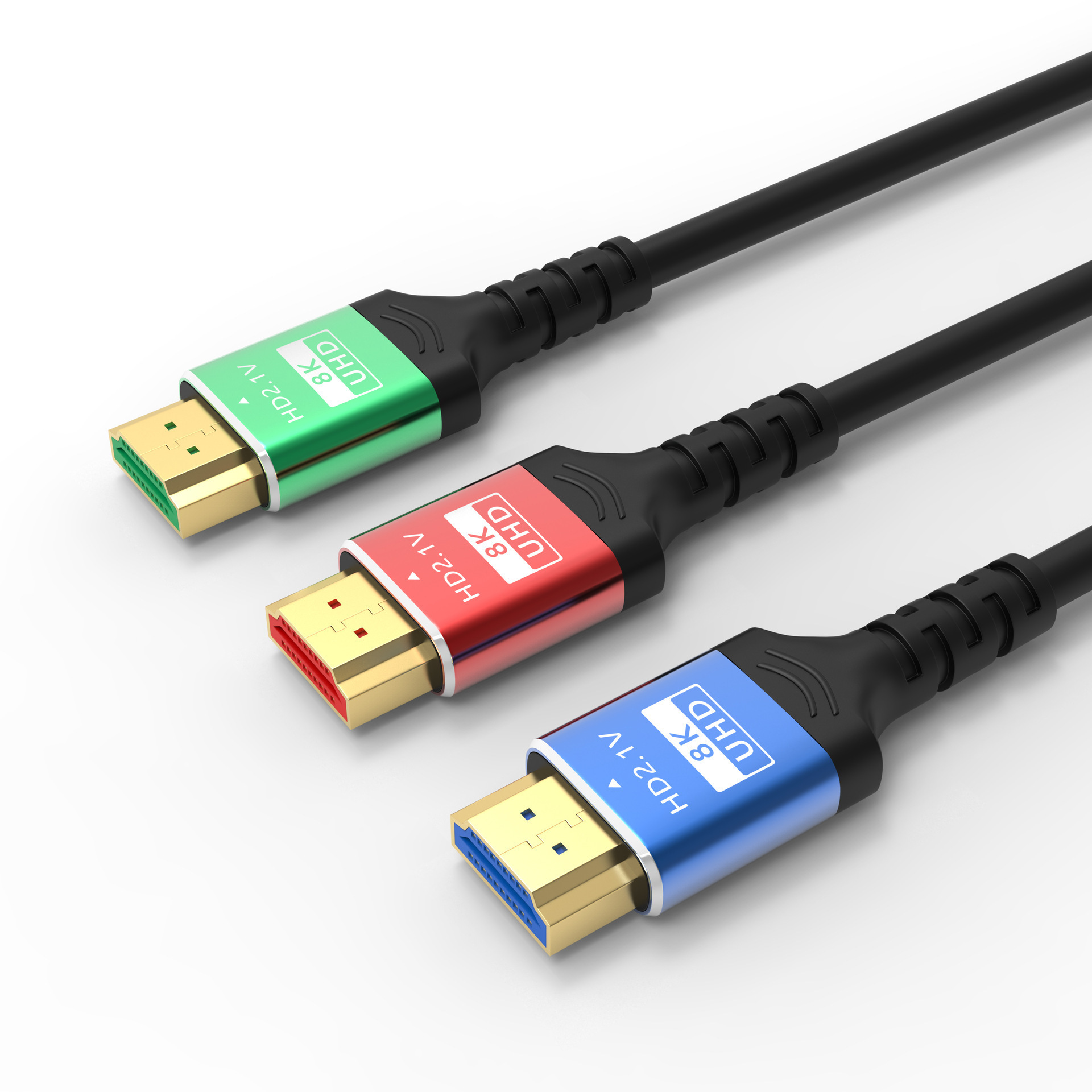 HDMI Cable 2.1 Ultra Digital Tv-Computer Connection HD Uhd High Quality Braided 8k@60hz 4k@120hz 2k@144hz 8k HDMI Cable