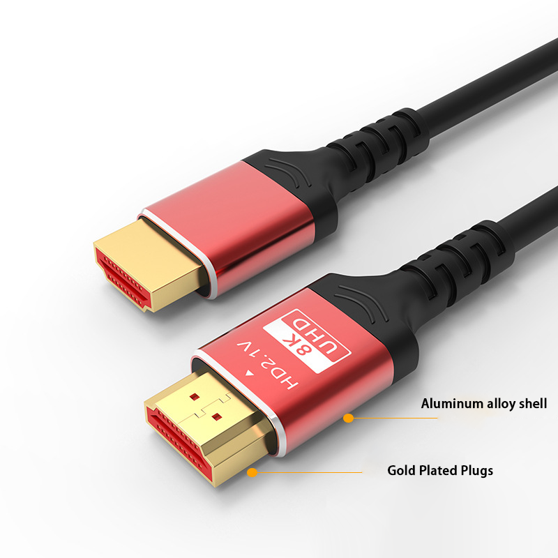 HDMI Cable 2.1 Ultra Digital Tv-Computer Connection HD Uhd High Quality Braided 8k@60hz 4k@120hz 2k@144hz 8k HDMI Cable