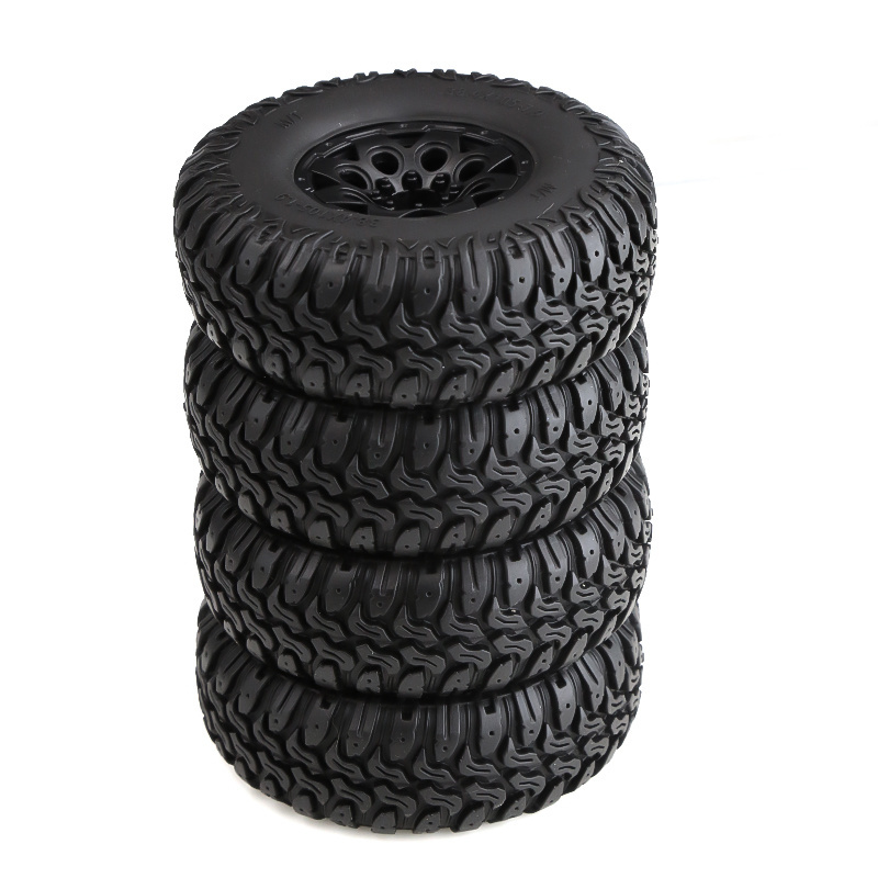 RC Crawler 1.9 Inch Rubber Tyres Tire and Wheel for SCX10 TRX4 TRX6 Tamiya Redcat Slash