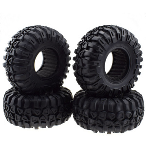 2.2 inch climbing tyres 1/10 scale rc 135MM tire with sponge liner fits for 2.2 inch metal wheels