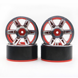 Remote control car 90046 Wheel hub climbing truck 1.9 inch metal simulation for TRX4 SCX10 D90 car model