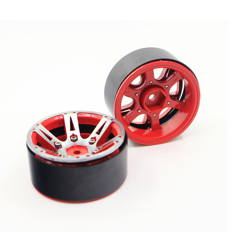 Remote control car 90046 Wheel hub climbing truck 1.9 inch metal simulation for TRX4 SCX10 D90 car model