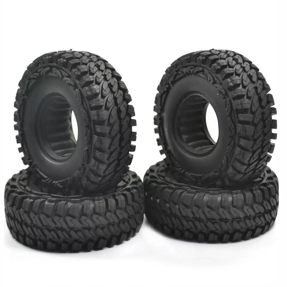 114mm tires with sponge liner 1.9 inch wrangler climbing tires for SCX10 Model car tires