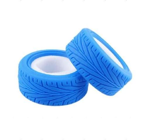 1/10 Fast Speed Vehicle RC Sports Buggy Racing Car Rubber Tires Tyre ( 4 colors)