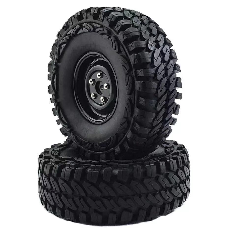 114mm tires with sponge liner 1.9 inch wrangler climbing tires for SCX10 Model car tires