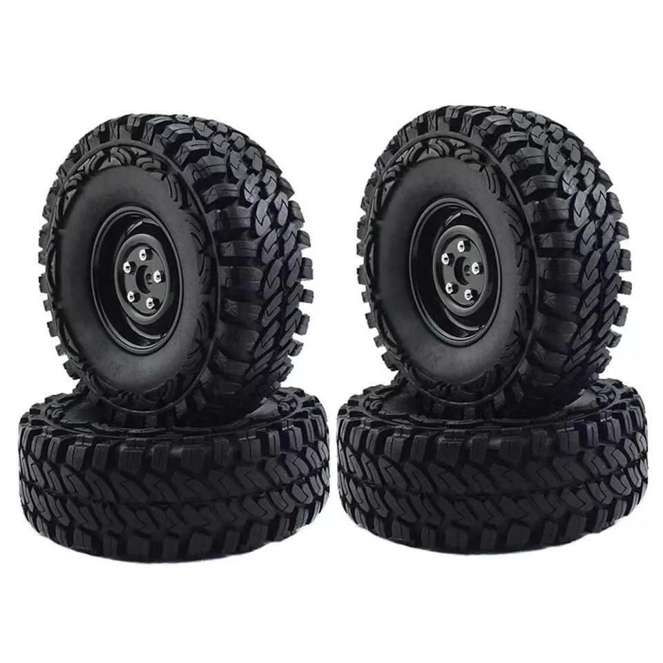 114mm tires with sponge liner 1.9 inch wrangler climbing tires for SCX10 Model car tires