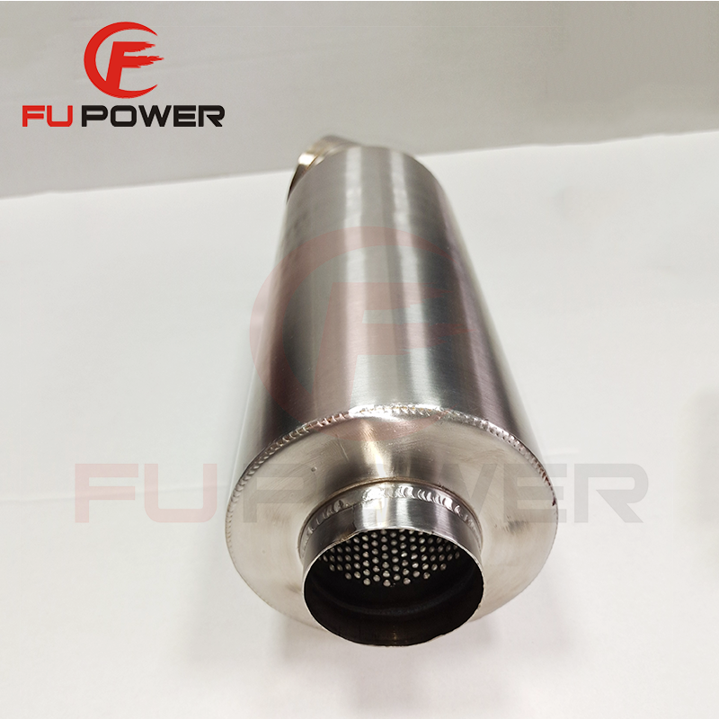 Titanium Muffler Tips Turndown Muffler Turndown Exhaust Tips with 4 Pieces Piecuts welding pie cuts